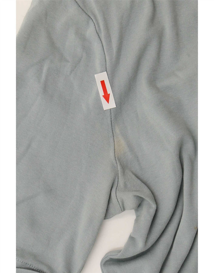 Ralph Lauren Damen-Top mit 3/4-Ärmeln, UK-Größe 12, Mittelgrau