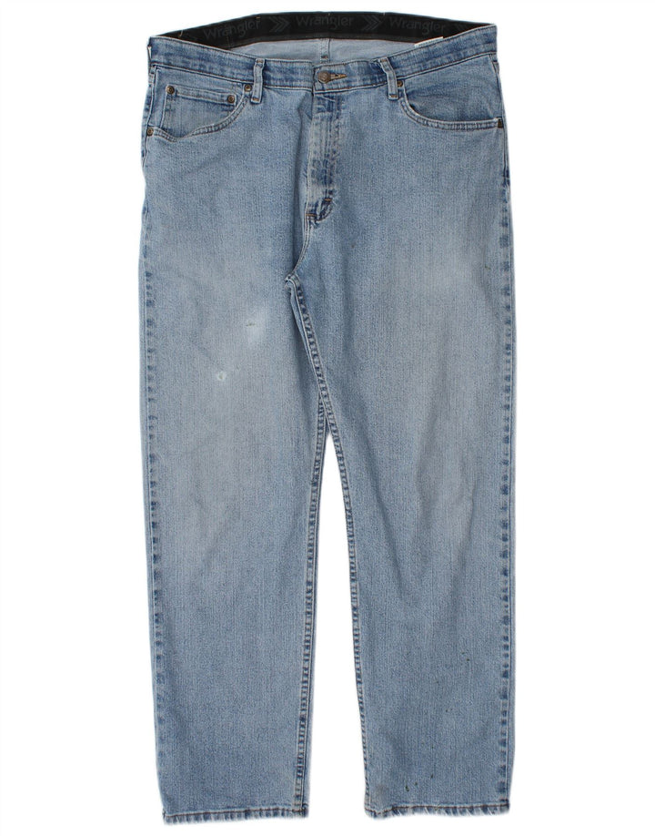WRANGLER Herren-Jeans mit normaler Passform, gerade Passform, W36, L30, Blau, Baumwolle