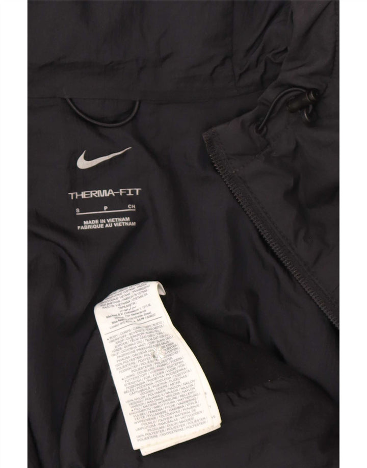 Nike Herren Therma-Fit Kapuzen-Trainingsanzug-Oberteil, Jacke, Größe S, Schwarz, Polyester