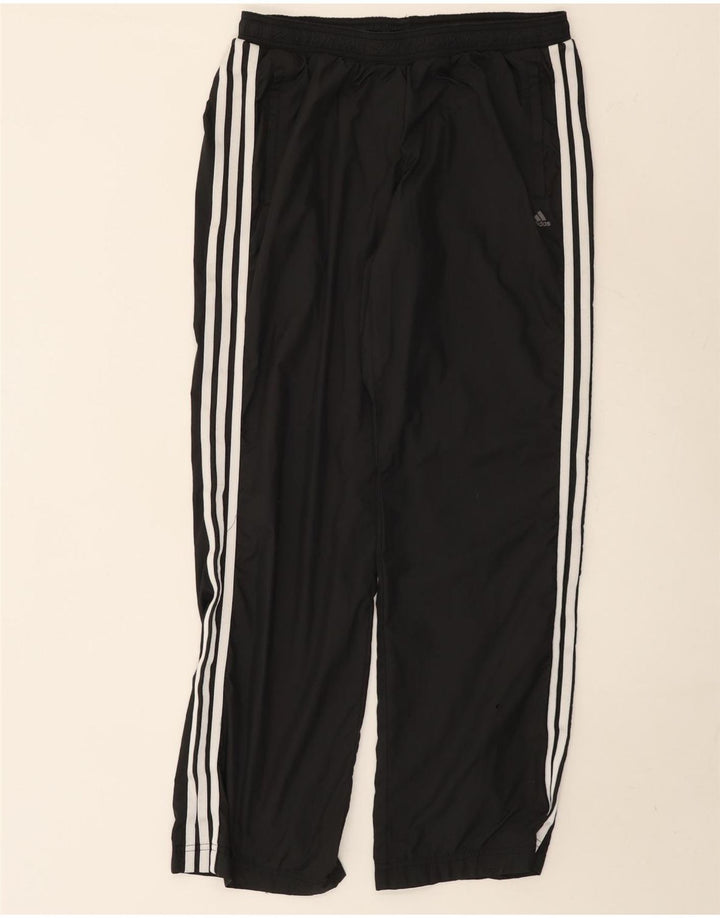 ADIDAS Damen Clima Proof Trainingshose UK 12 Mittelgraues Polyester