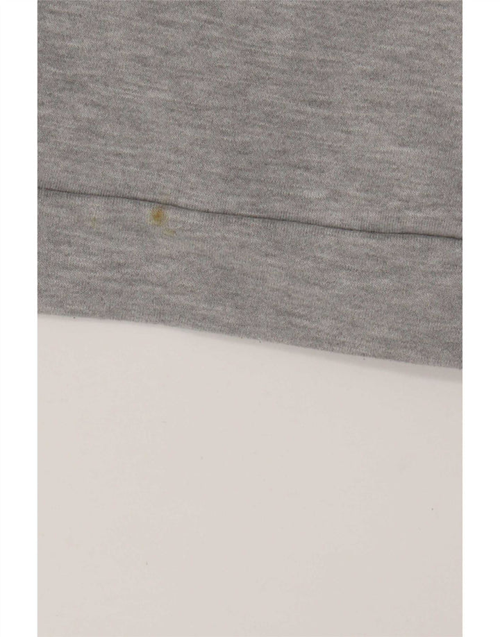 Nike Herren-Kapuzenpullover mit Reißverschluss, mittelgraues Polyester