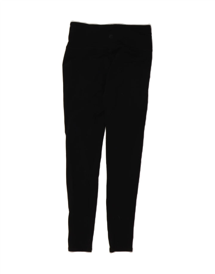 ATHLETA Womens Leggings UK 10 Small  Black Nylon Vintage Athleta and Second-Hand Athleta from Messina Hembry 