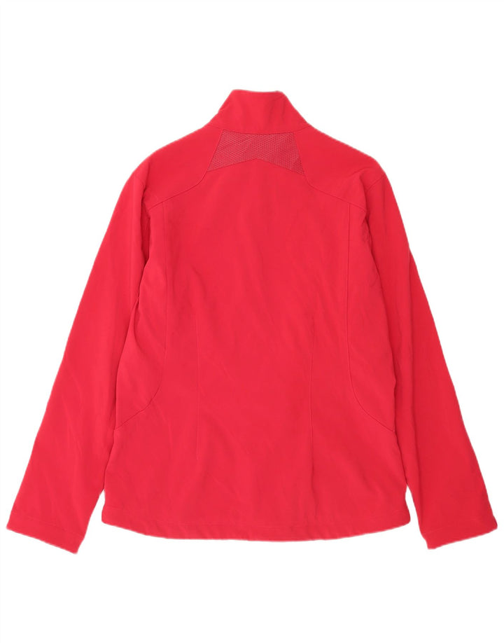 Brugi Damen-Trainingsanzug, Top-Jacke, UK 14, Größe L, Rot, Polyester, Sport