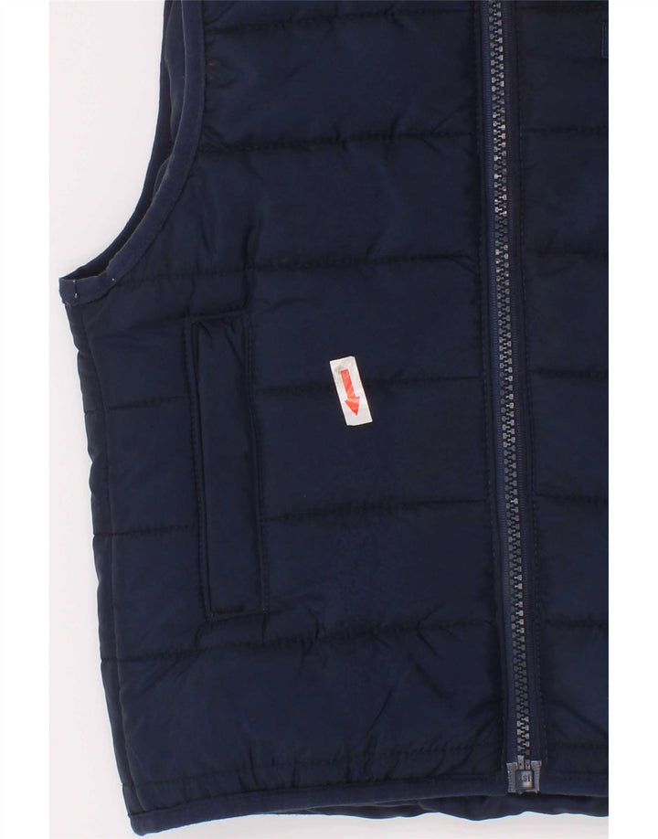 Ellesse Wattierte Weste für Jungen, 2–3 Jahre, marineblaues Polyester