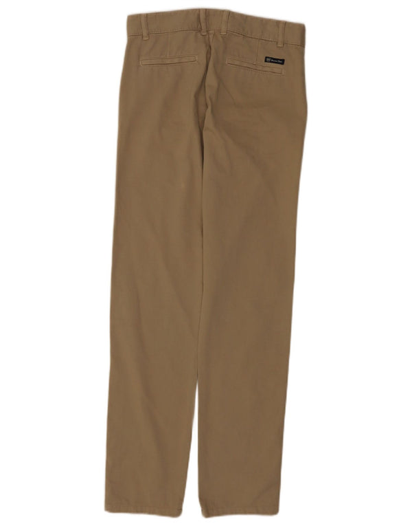 Massimo Dutti gerade Chino-Hose für Jungen, 11–12 Jahre, W26, L30, Beige
