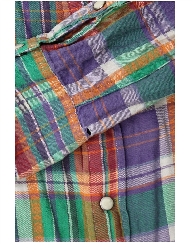 Polo Ralph Lauren Herren-Flanellhemd, mittelgroß, mehrfarbig, kariert, Baumwolle