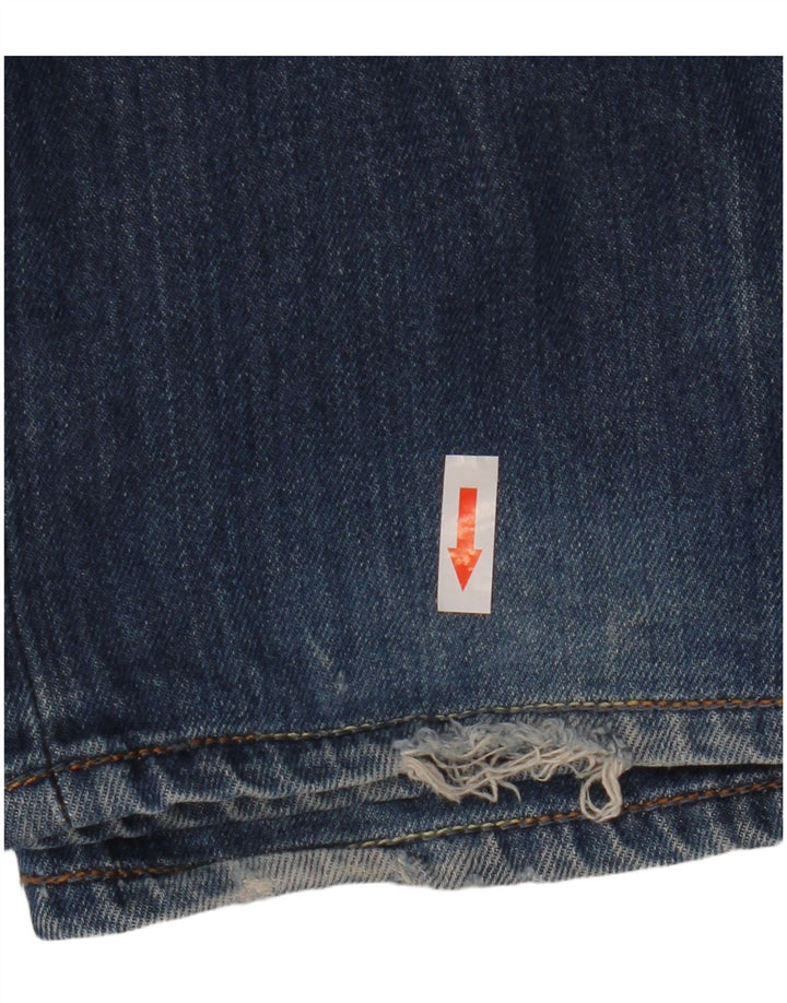 Diesel Damen Bootcut-Jeans W30 L34 Blau