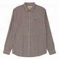 Joules Herrenhemd XL, blaue Gingham-Baumwolle