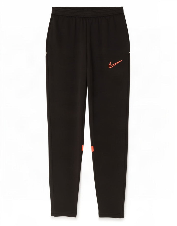Nike Herren Dri Fit Trainingshose Mittelschwarzes Colourblock-Polyester