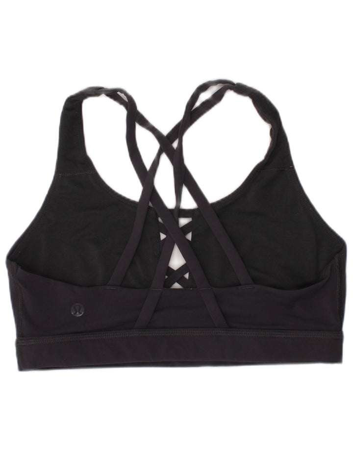 Lululemon Damen Sport-BH-Oberteil US 6 Medium Schwarz Sport