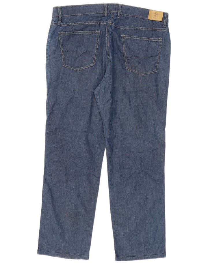 Bugatti Damen Straight Jeans IT 54 2XL W38 L28 Marineblau