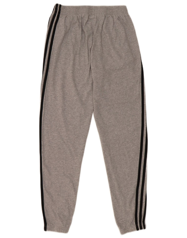 ADIDAS Mädchen-Trainingshose, Jogginghose, 13–14 Jahre, grau gefleckte Baumwolle