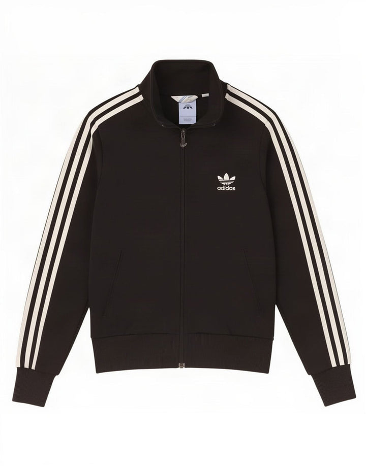 Adidas Damen Graphic Trainingsanzug Top Jacke IT 40 Small Schwarz