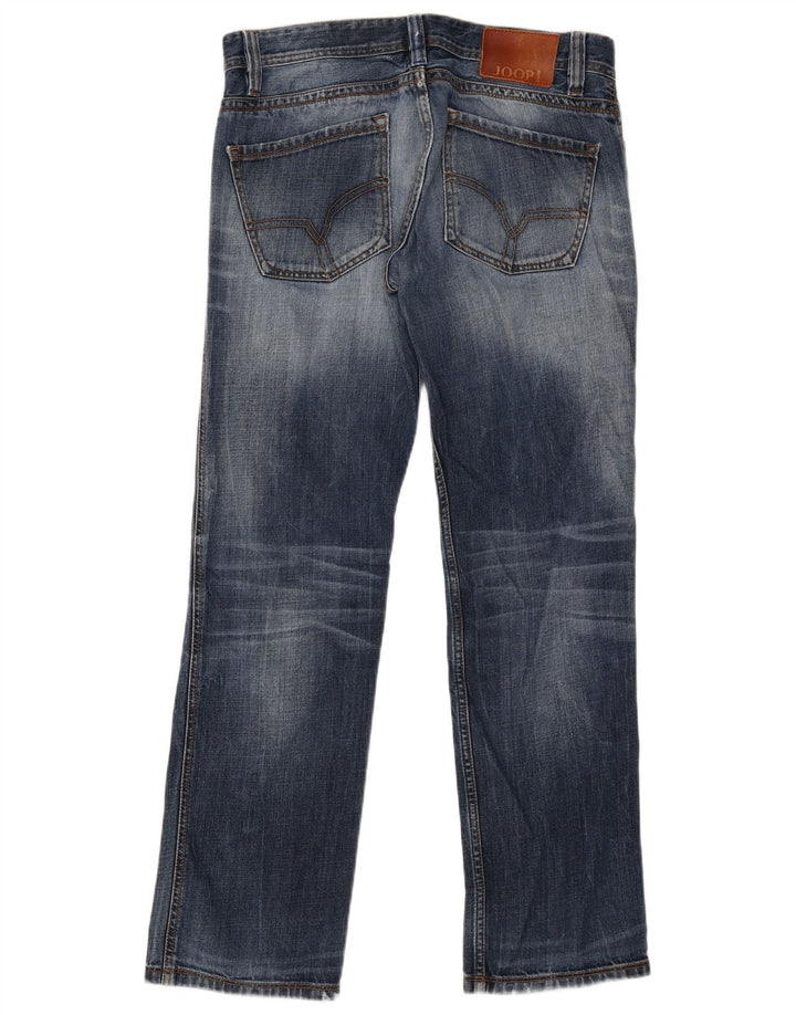 Joop Herren Straight Jeans W34 L32 Blau