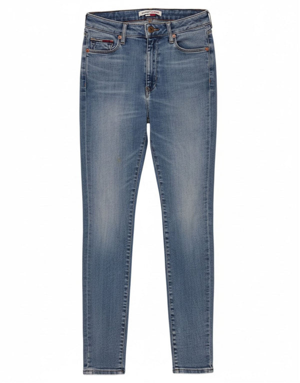 Tommy Hilfiger Damen Sylvia High Rise Super Skinny Jeans W27 L30 Blau