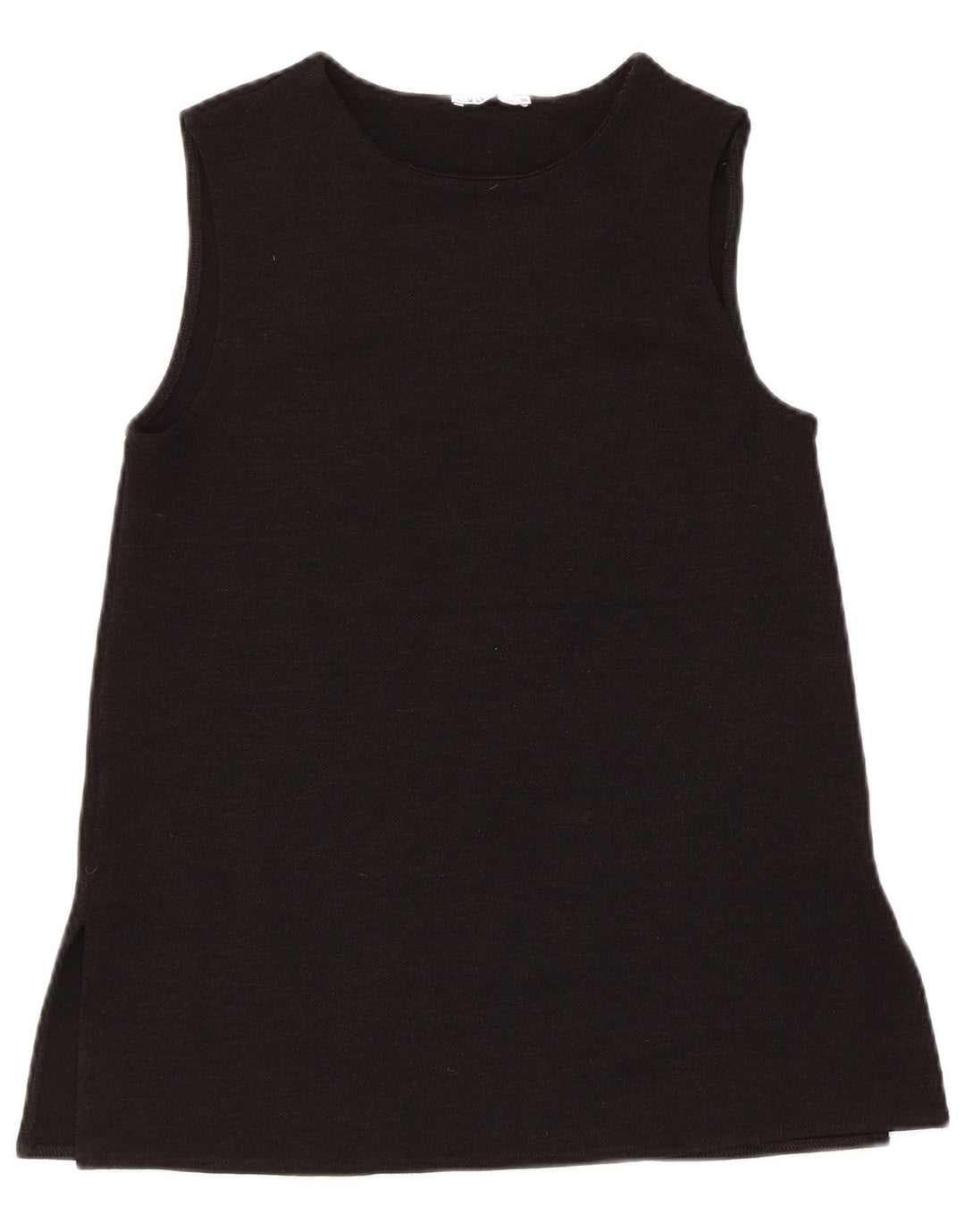 Zara Damen Weste Top UK 10 Small Schwarz