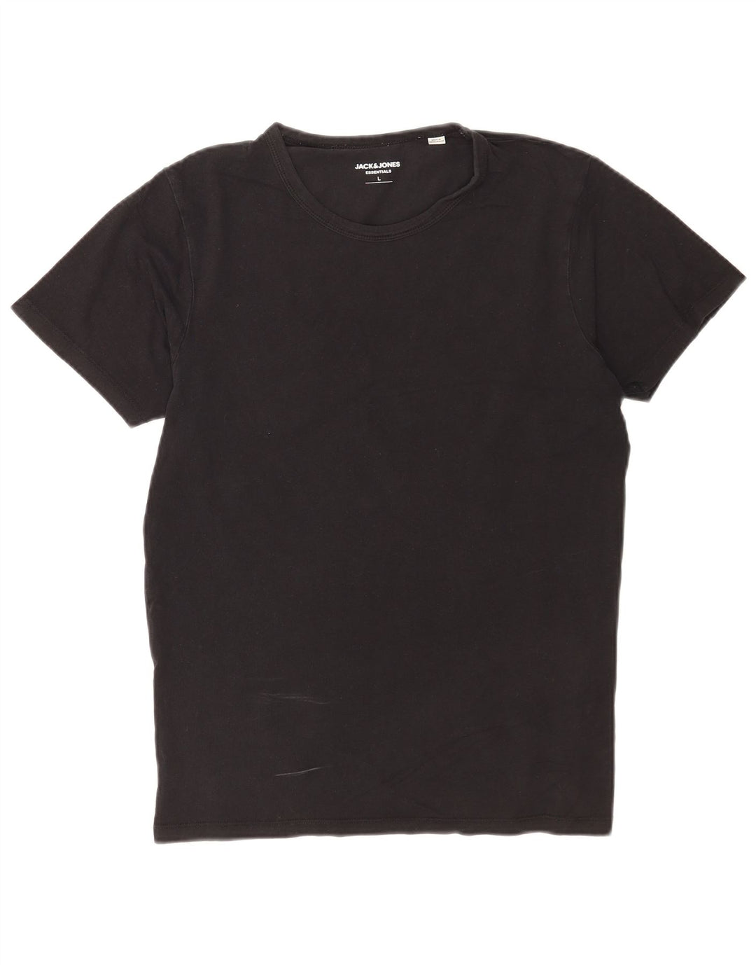 Jack & Jones Herren T-Shirt Top Large Schwarz Baumwolle