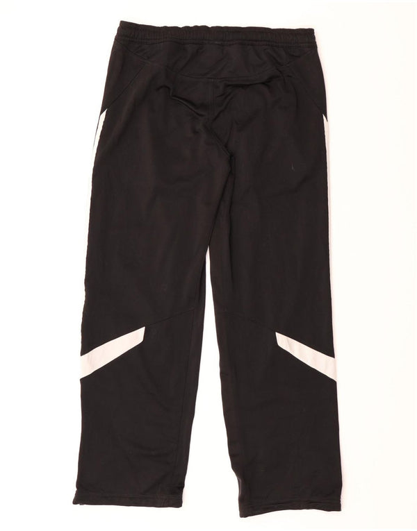 Adidas Trainingshose für Jungen, 13–14 Jahre, schwarzes Colourblock-Polyester