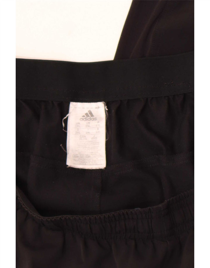 Adidas Damen Bermuda Sport Shorts UK 20 2XL Schwarz Polyester