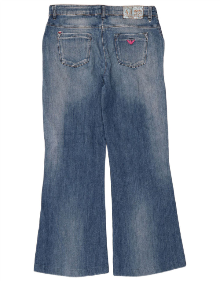 Armani Damen Schlagjeans W28 L27 Blau