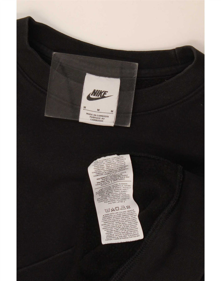Nike Herren-Sweatshirt-Pullover, mittelschwarz, Baumwolle
