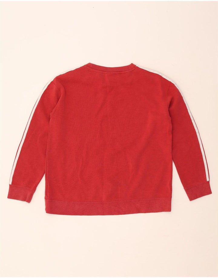 ADIDAS Damen-Sweatshirt in Übergröße, Gr. 8, Größe S, Rot, Baumwolle