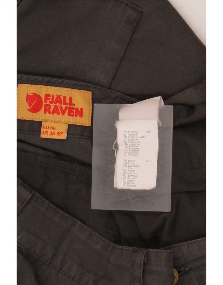 Fjall Raven Herren gerade Cargohose W38 L32 braun Polyester