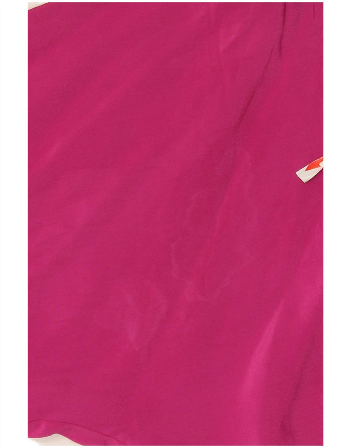 Franco Ziche Damen-Blusenoberteil in Übergröße, Gr. 8, Rosa, Acetat