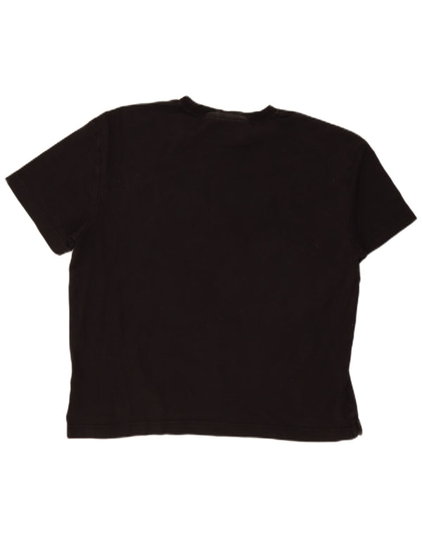 Calvin Klein Herren Comfort Fit Graphic T-Shirt Top XL Schwarz Baumwolle