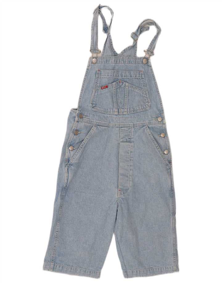 Rifle Damen Latzhose Jeansshorts W26 Small Blau Baumwolle