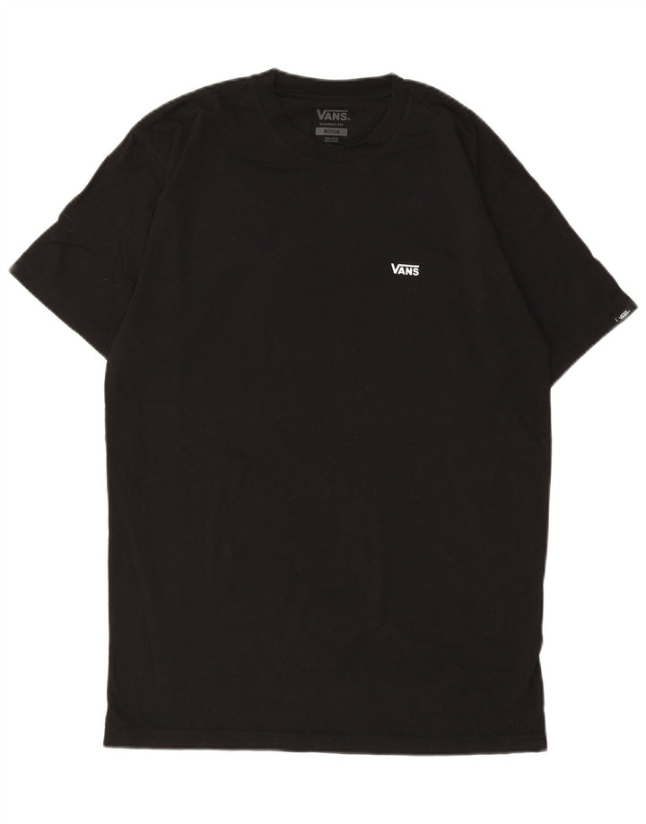 Vans Herren-T-Shirt mit klassischer Passform, mittelschwarze Baumwolle