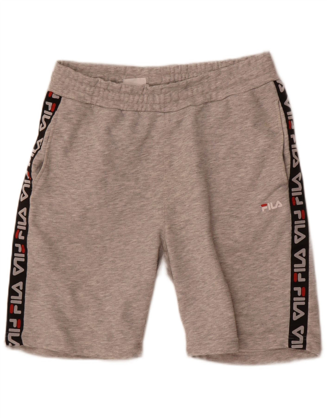 Fila Herren Graphic Sport Shorts Small Graues Colourblock-Polyester