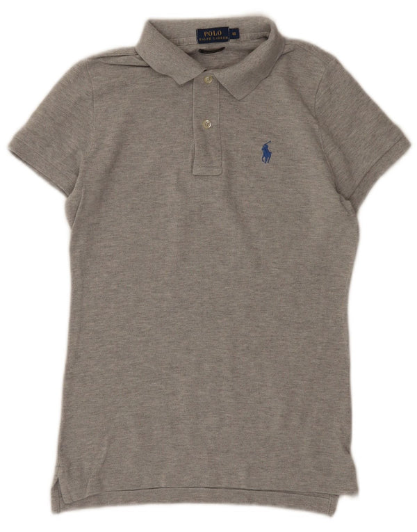 Polo Ralph Lauren Herren Slim Fit Poloshirt XS Grau