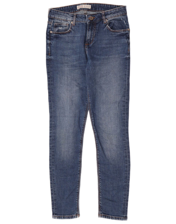 Zara Damen Skinny Jeans EU 40 Medium W30 L27 Blaue Baumwolle