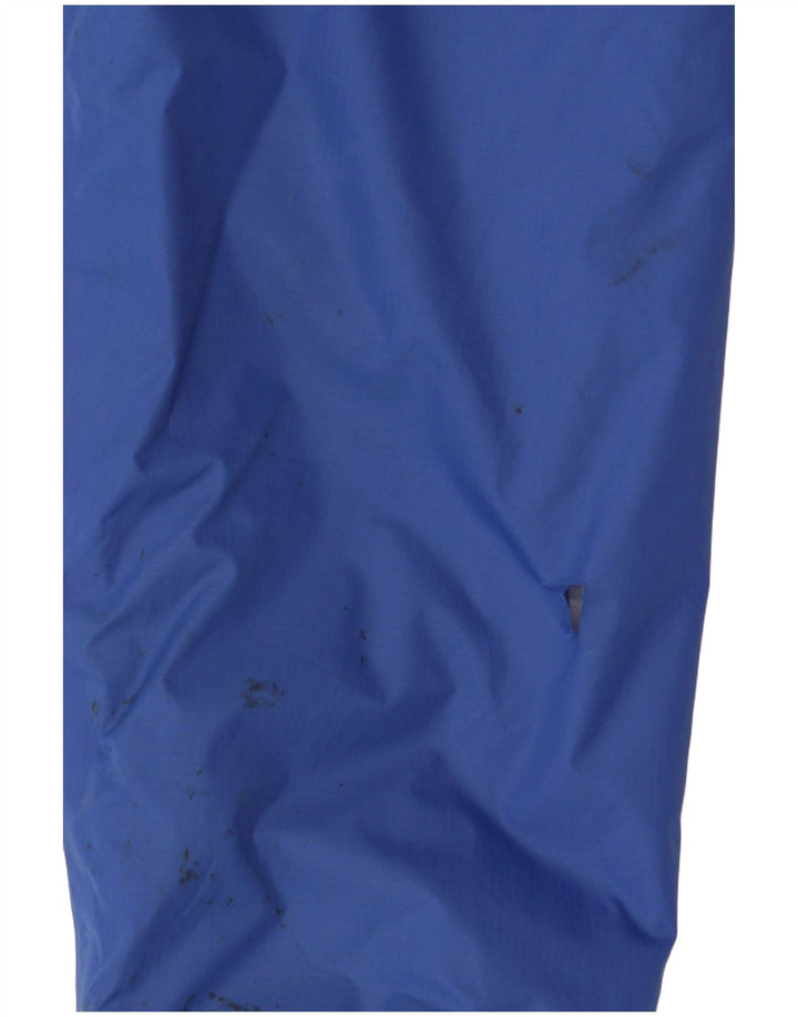 K-Way Windjacke mit Kapuze für Jungen, 11–12 Jahre, blaues Polyamid