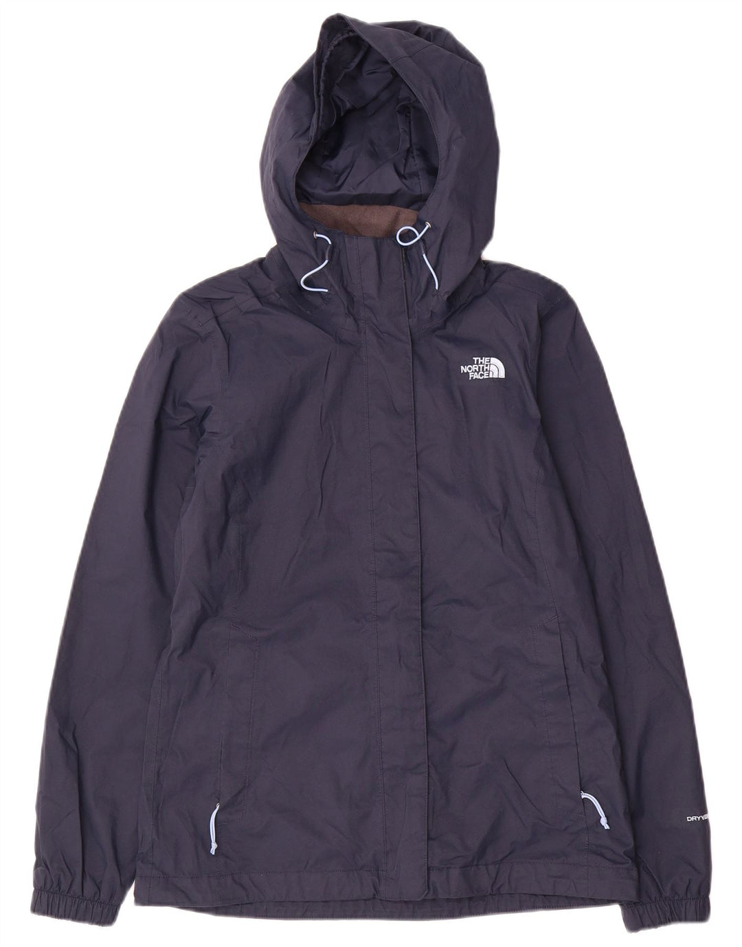 The North Face Damen-Regenjacke mit Kapuze, UK 10, Größe S, Marineblau, Polyester