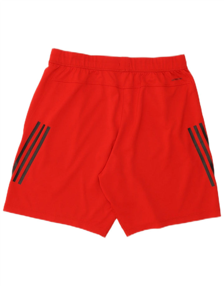 Adidas Herren Aeroready Sportshorts, großes rotes Polyester