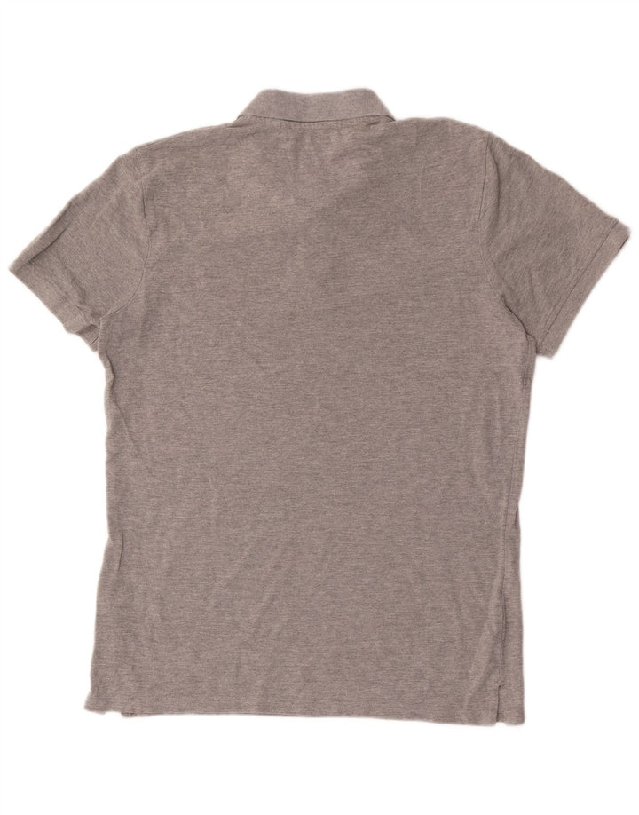 Mountain Warehouse Herren-Poloshirt aus mittelgrauer Baumwolle