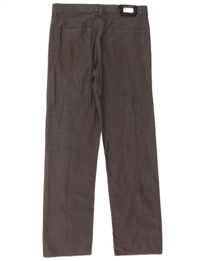 Hugo Boss Herren gerade Freizeithose W34 L32 Grau