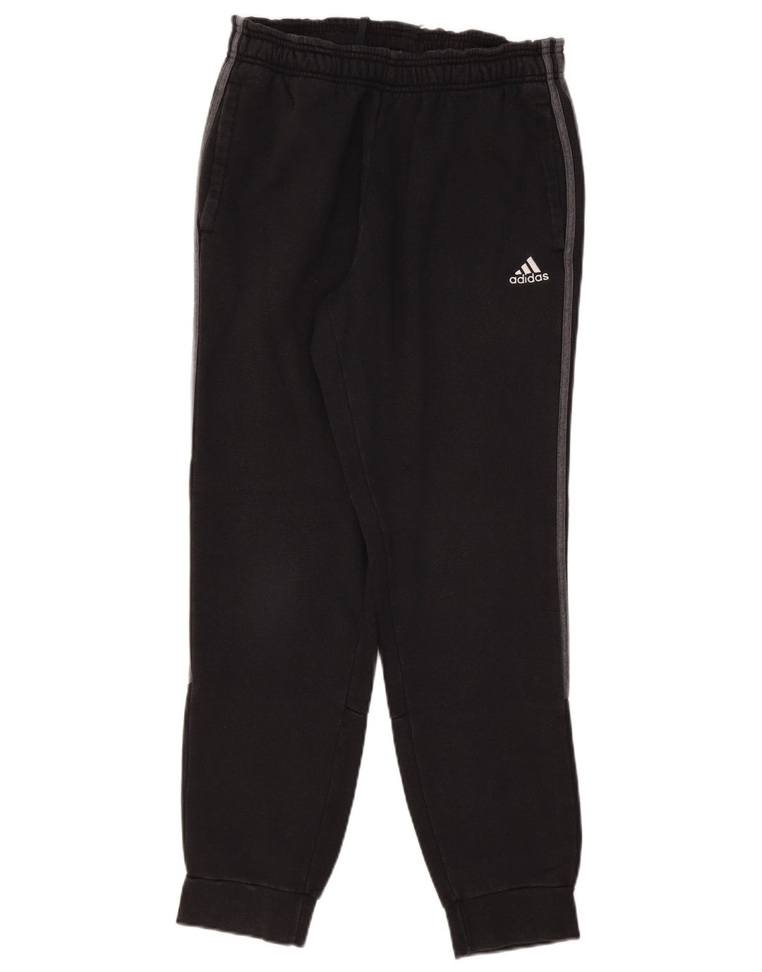 Adidas Herren-Trainingshose, Jogginghose, mittelschwarz, Baumwolle