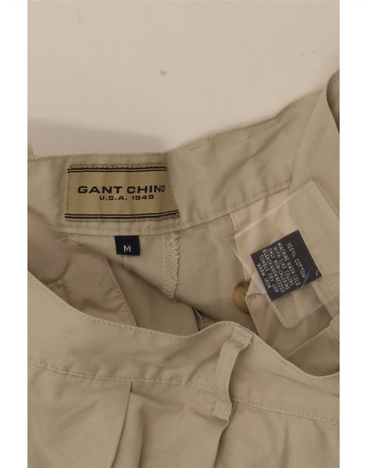 Gant Herren Pegged Chino Shorts Medium W32 Beige Baumwolle