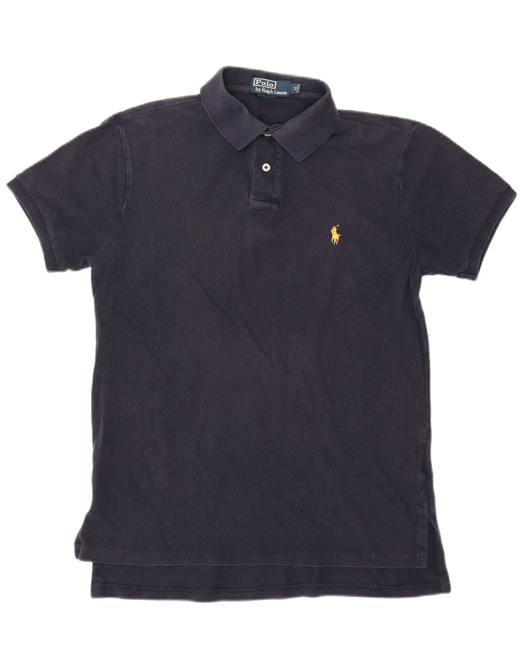 POLO RALPH LAUREN Herren-Poloshirt, mittelmarineblaue Baumwolle
