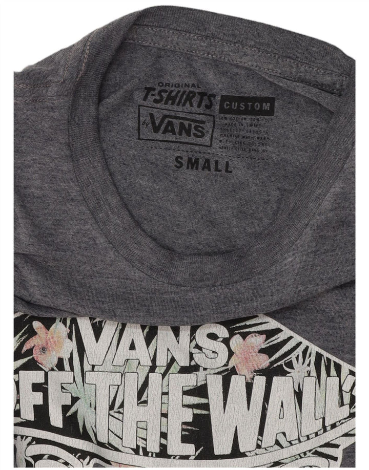 VANS Herren-T-Shirt mit individueller Passform, Grafik, Größe S, Marineblau, Baumwolle