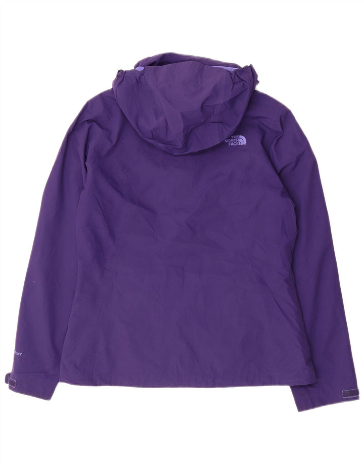 THE NORTH FACE Damen Hyvent Regenjacke mit Kapuze UK 14 Medium Purple Nylon
