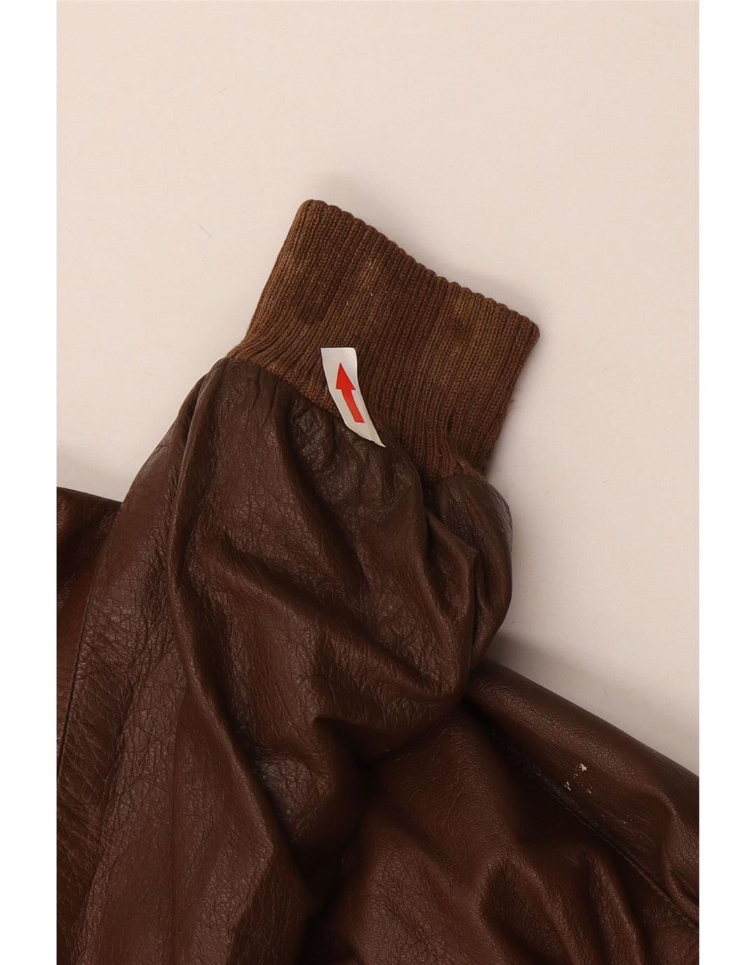 Vintage Herren Lederjacke UK 38 Mittelbraun