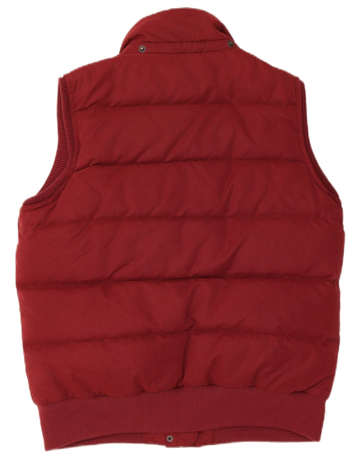 Fat Face Wattierte Weste für Damen, UK 14, Größe L, Kastanienbraun, Polyester