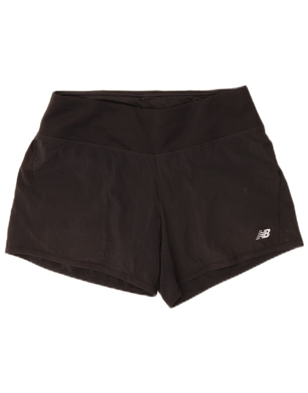 New Balance Damen Sportshorts UK 12 Medium Schwarz Polyester