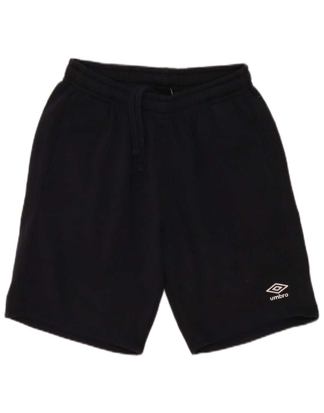 Umbro Herren-Sportshorts aus Baumwolle in mittlerem Marineblau
