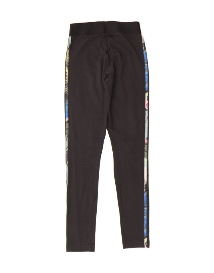 ADIDAS Womens Leggings UK 4/6 XS  Black Vintage Adidas and Second-Hand Adidas from Messina Hembry 