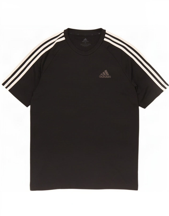 Adidas Herren Aeroready T-Shirt Top Small Schwarz Polyester